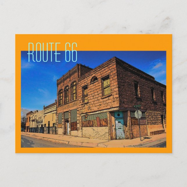 Postales de la ruta 66 (Anverso)