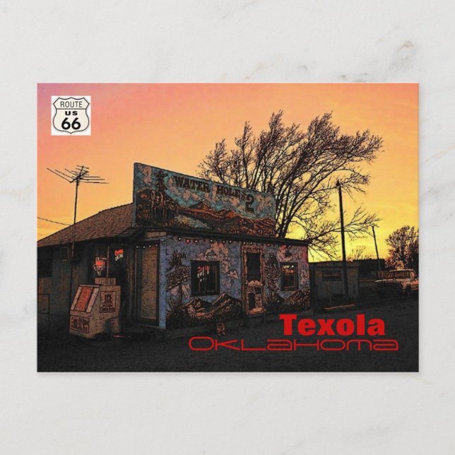 Postales de la ruta 66 (OK) (Anverso)