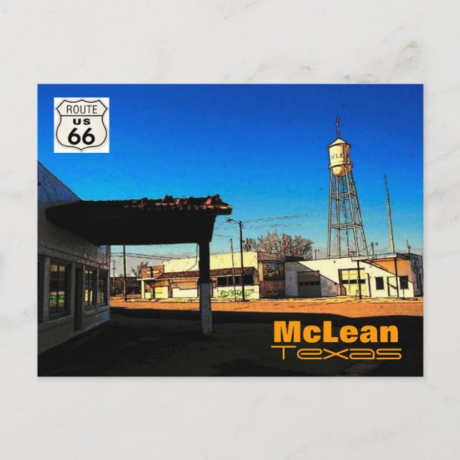 Postales de la ruta 66 (TX) (Anverso)