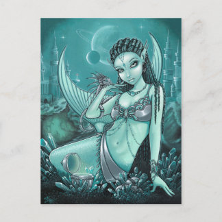 Postales de la Sirena Fae Dragon para Alien Celest