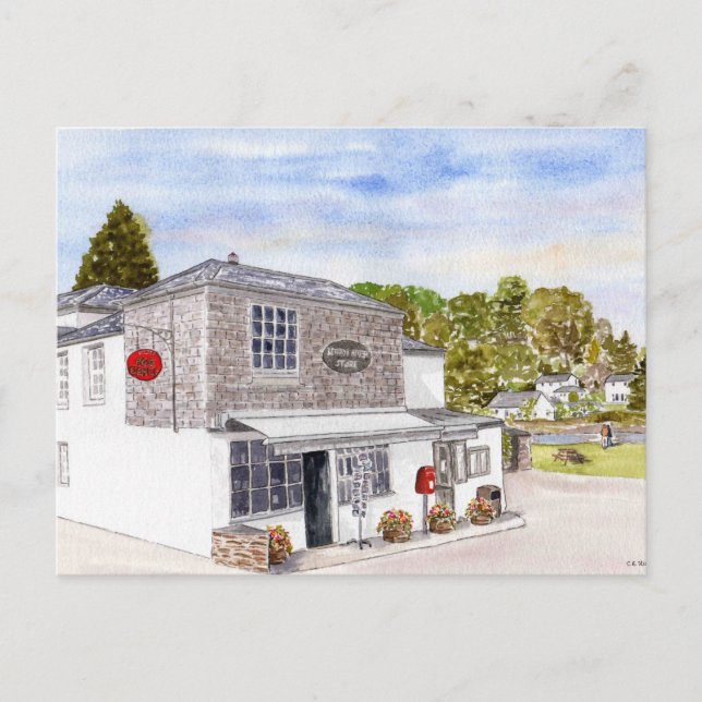 Postales de la "Tienda del río Lerryn" (Anverso)