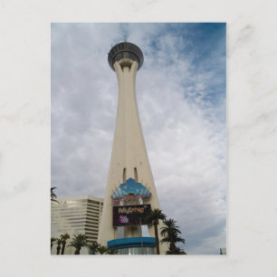 Postales de la tratósfera Las Vegas y las nubes