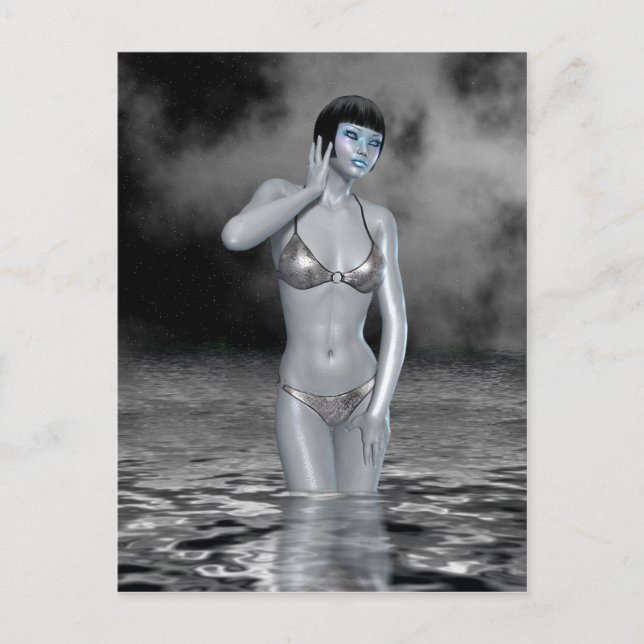 Postales de lago plateado (Anverso)