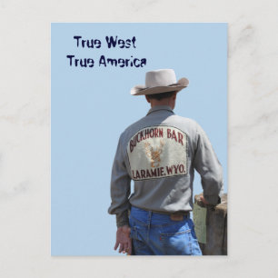 Postales de Laramie Wyoming Cowboy