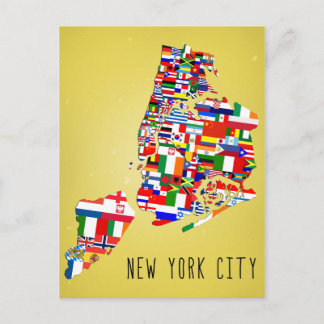 Postales de las Banderas del Barrio de Nueva York