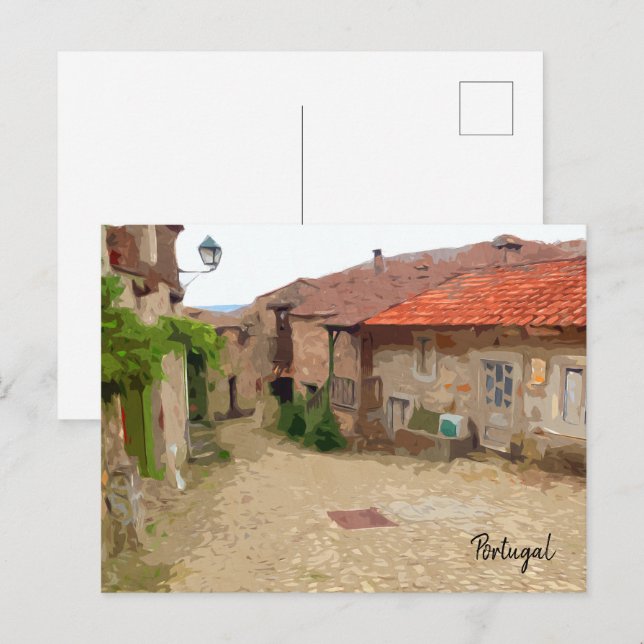 Postales de las calles de Portugal (Anverso / Reverso)