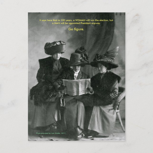 Postales de las damas de resistencia (Anverso)