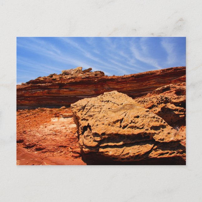 Postales de las gargantas de Kalbarri - Australia  (Anverso)