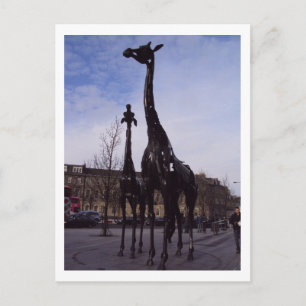 Postales de las jirafas de Edimburgo
