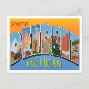 Postales de las letras grandes de la cosecha de De