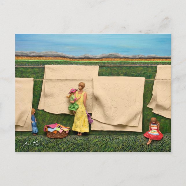 Postales de lavandería (Anverso)