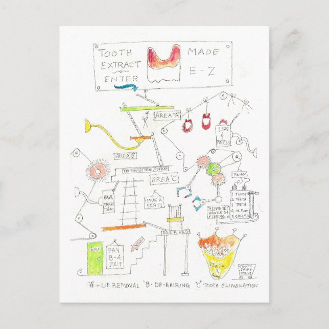 Postales de limpieza dental (Anverso)