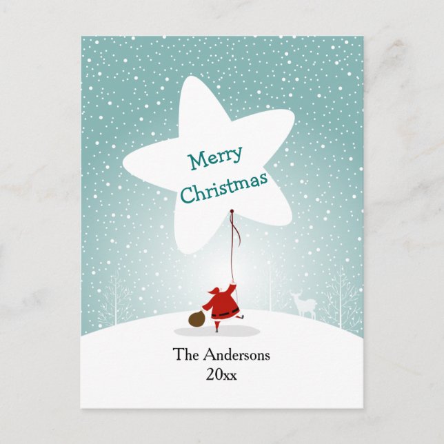 Postales de Llegar a Navidades Estelares (Anverso)