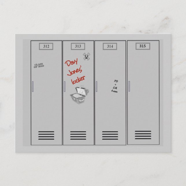 Postales de Locker de Davy Jones (Anverso)