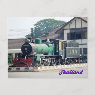 Postales de locomotora de Phitsanulok Tailandia