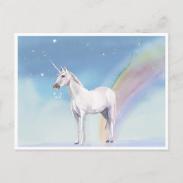 Postales de los famosos de Unicornio y Rainbow Sta