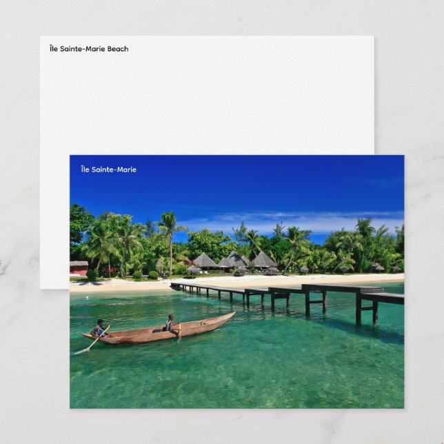 Postales de Madagascar (Anverso / Reverso)