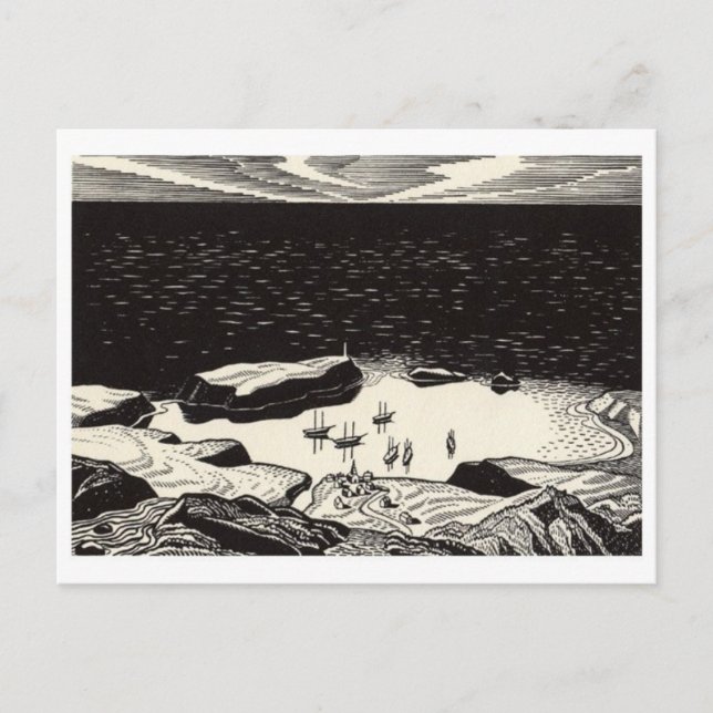 Postales de madera clásica (Anverso)