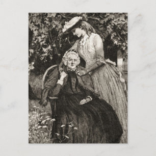 Postales de madre e hija mayores de edad