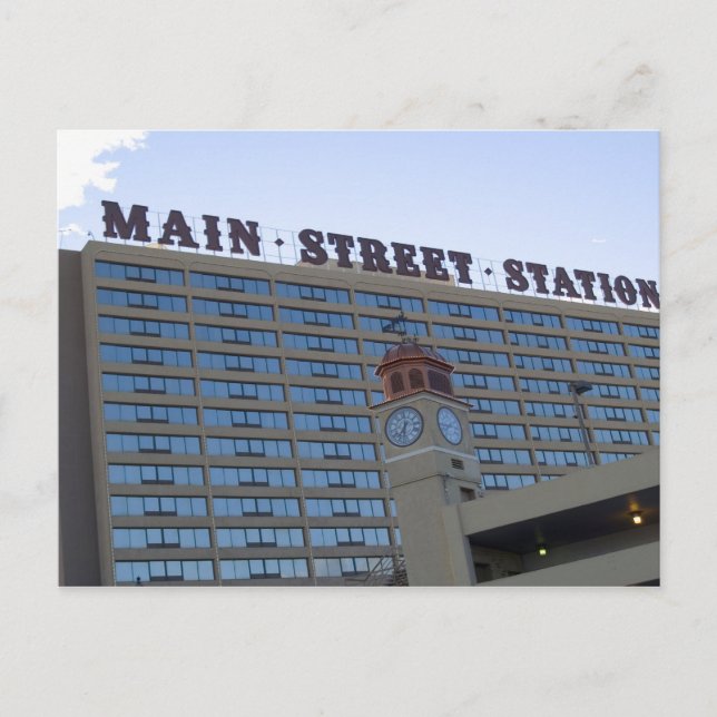 Postales de Main Street Station Las Vegas (Anverso)