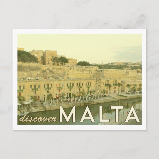 Postales de Malta de Vintage (Anverso)