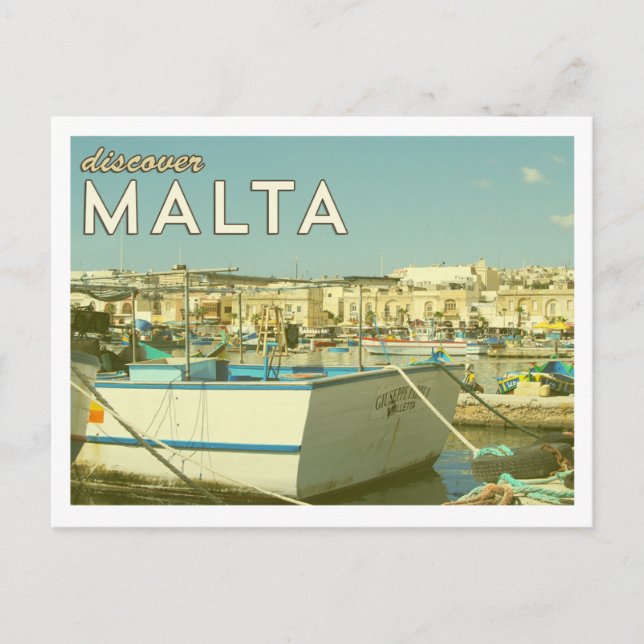 Postales de Malta de Vintage (Anverso)