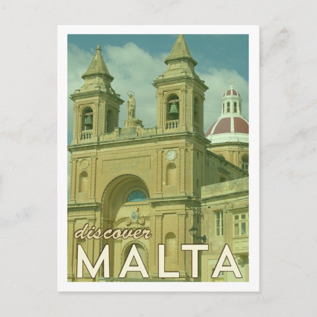 Postales de Malta de Vintage (Anverso)