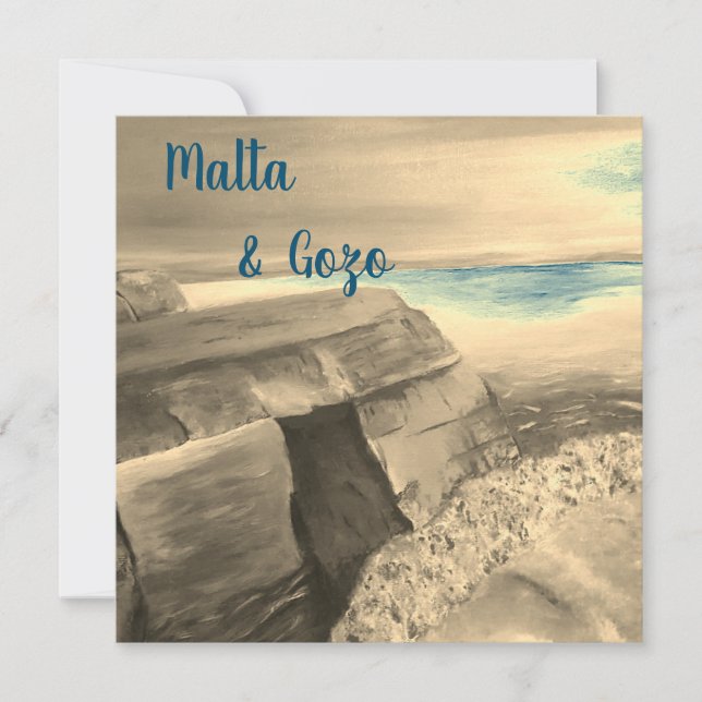 Postales de Malta y Gozo (Anverso)