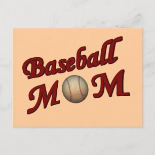Postales de mamá de béisbol