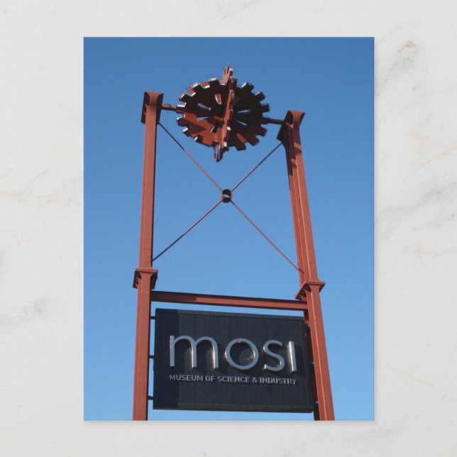 Postales de Manchester MOSI (Anverso)