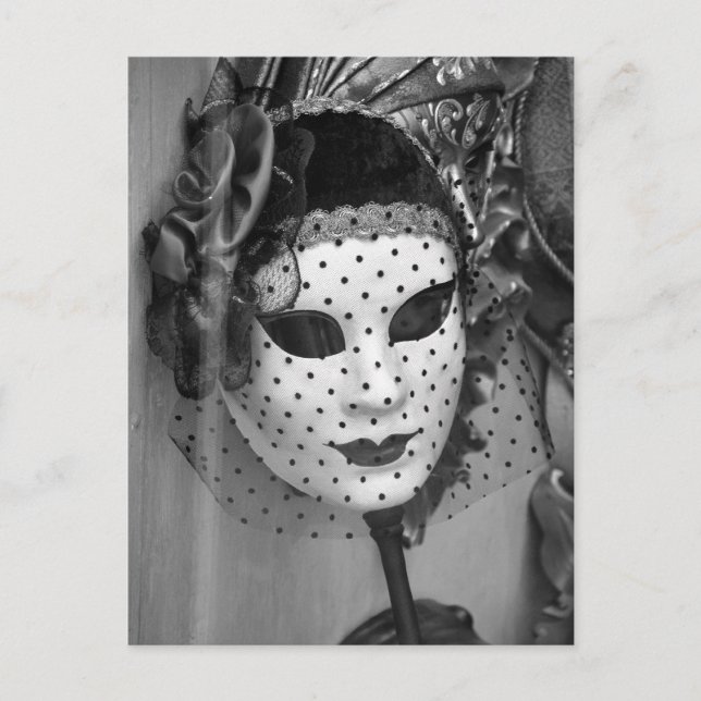 Postales de Mannequina con velo (Anverso)