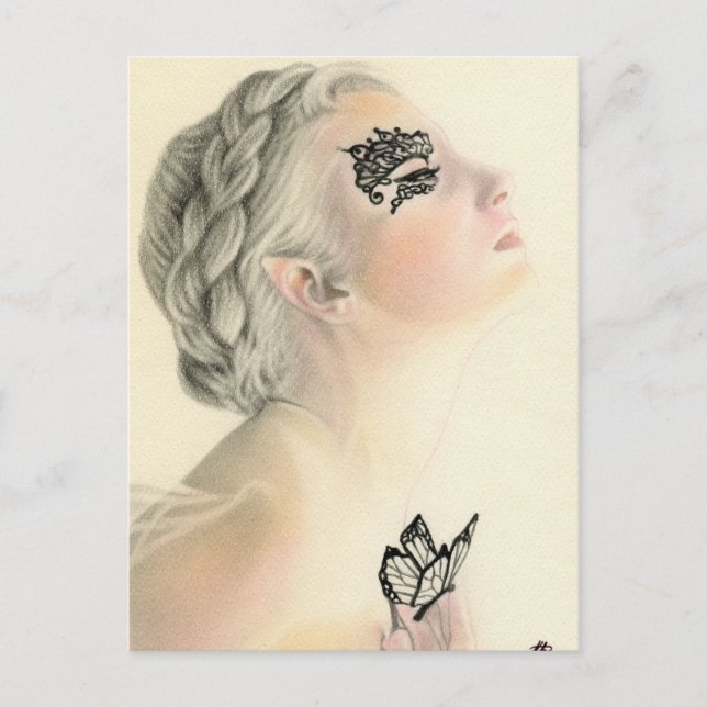 Postales de mariposa de hadas (Anverso)