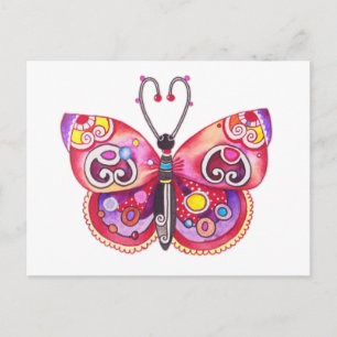 Postales de mariposa de Whimsy