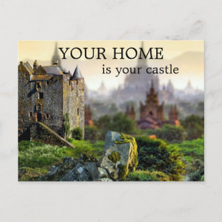Postales de marketing del agente inmobiliario Cast