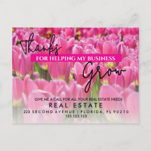 Postales de marketing inmobiliario de primavera