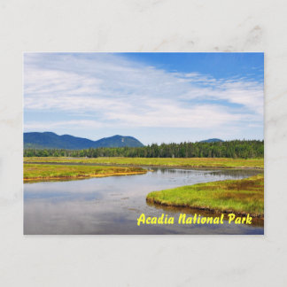 Postales de Marsh de Bass Harbour
