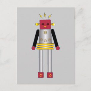 Postales de Martzkins Boy Robot © 2012 M. Martz