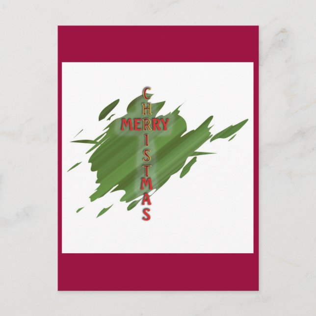 Postales de Merry CHRISTmas (Anverso)