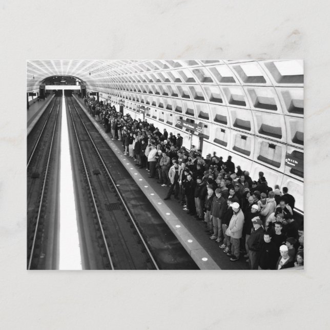 Postales de Metro B&W (Anverso)