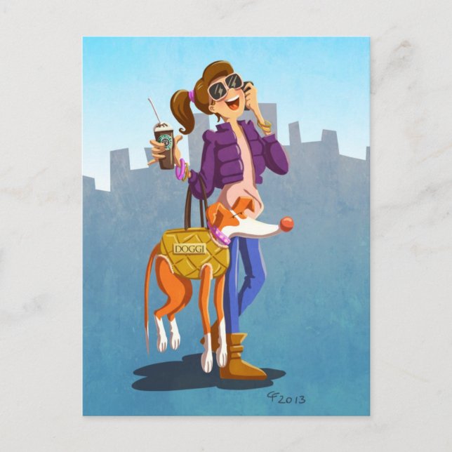 Postales de moda y Fancy (Anverso)