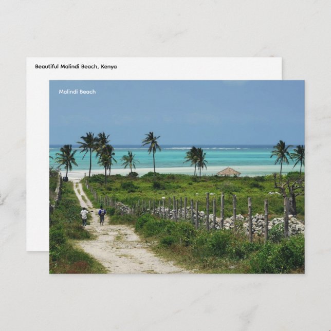 Postales de Mombasa (Anverso / Reverso)