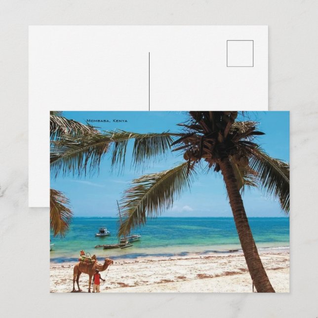Postales de Mombasa (Anverso / Reverso)