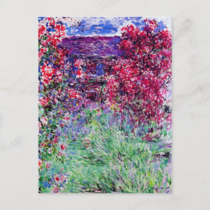 Postales de Monet Rosas