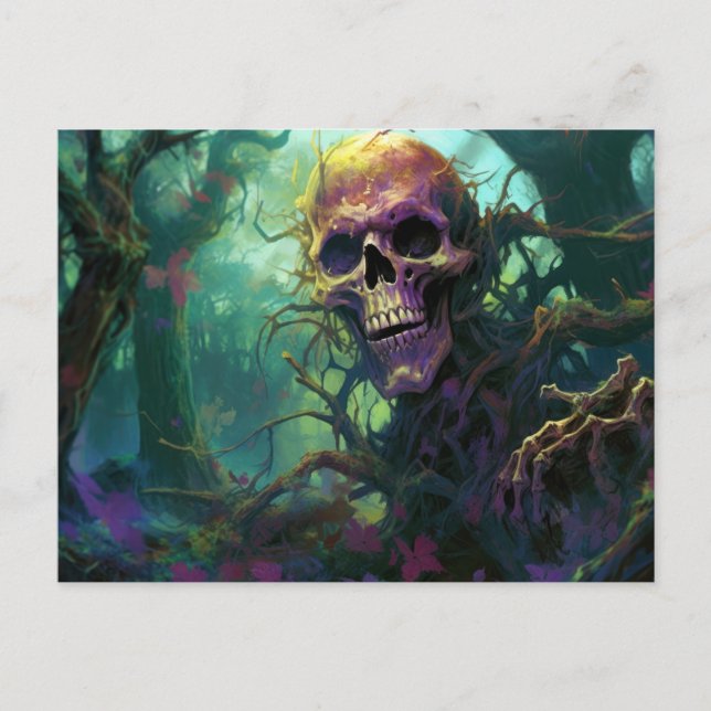 Postales de Monstruo de Halloween (Anverso)