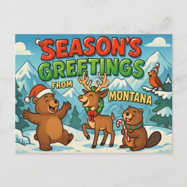 Postales de MONTANA (Anverso)