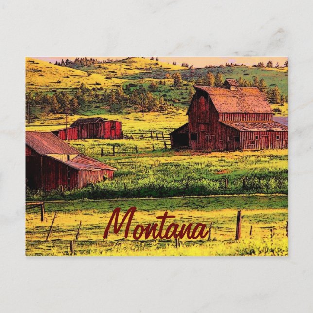 Postales de Montana (Anverso)