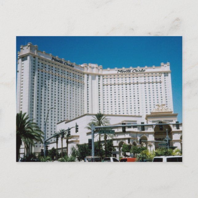 Postales de Monte Carlo Las Vegas (Anverso)
