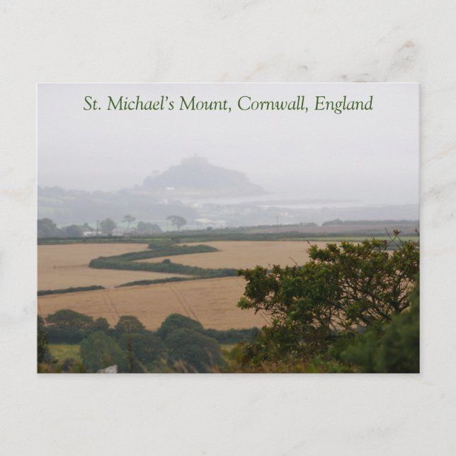 Postales de Monte Cornwall de San Miguel (Anverso)