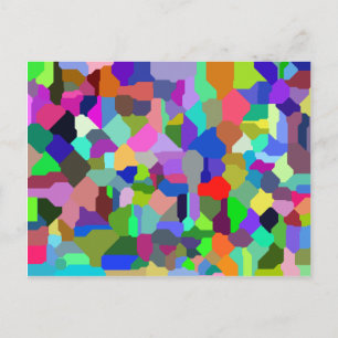Postales de mosaico de bloques