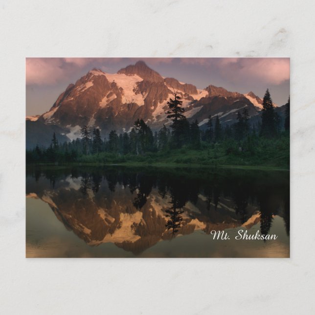 Postales de Mount Shuksan (Anverso)